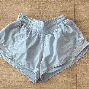 Lululemon Athletica Light Gray Women's Athletic Shorts